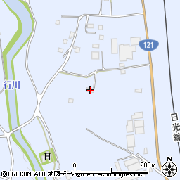 栃木県日光市小倉773-2周辺の地図
