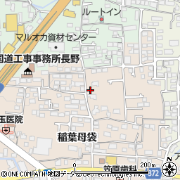 長野県長野市稲葉808周辺の地図