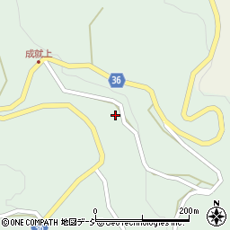 長野県上水内郡小川村瀬戸川1261周辺の地図