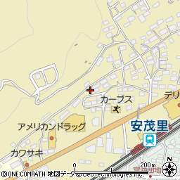 長野県長野市安茂里3647周辺の地図