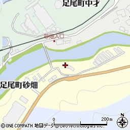 栃木県日光市足尾町砂畑2周辺の地図