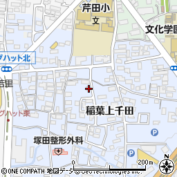 長野県長野市稲葉81周辺の地図