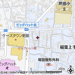 長野県長野市稲葉40周辺の地図