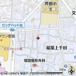 長野県長野市稲葉78周辺の地図