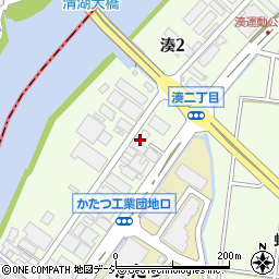 サンユー精密株式会社　湊工場周辺の地図