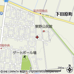 栃木県宇都宮市下田原町3597周辺の地図