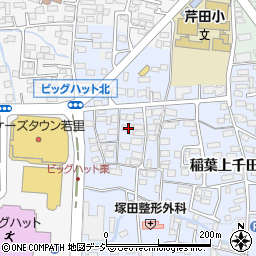 長野県長野市稲葉55周辺の地図