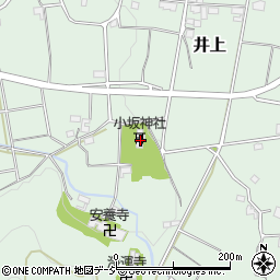 小坂神社周辺の地図