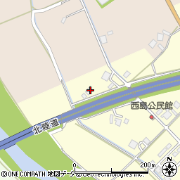 富山県小矢部市西島133周辺の地図