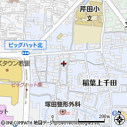 長野県長野市稲葉57周辺の地図