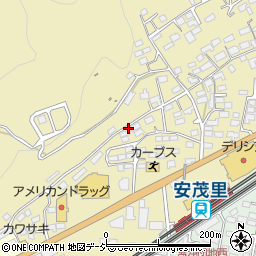 長野県長野市安茂里3651周辺の地図