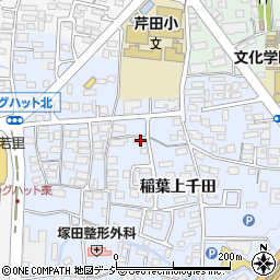 長野県長野市稲葉82周辺の地図