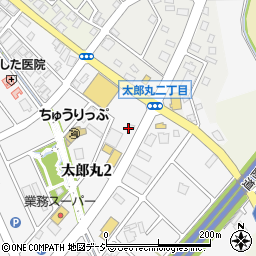 備長扇屋砺波太郎丸店周辺の地図