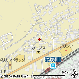 長野県長野市安茂里3661周辺の地図
