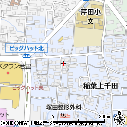 長野県長野市稲葉35-2周辺の地図
