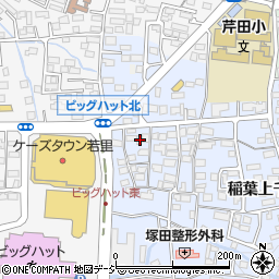 長野県長野市稲葉38-2周辺の地図