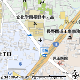 長野県長野市稲葉147周辺の地図