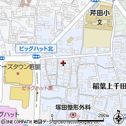 長野県長野市稲葉37周辺の地図