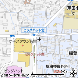 長野県長野市稲葉39-2周辺の地図