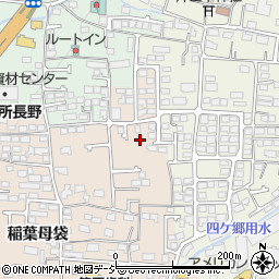 長野県長野市稲葉母袋833-1周辺の地図