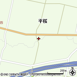 富山県小矢部市平桜6378周辺の地図