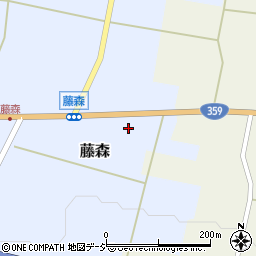 富山県小矢部市藤森5241周辺の地図