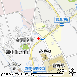 田村唯石苑周辺の地図
