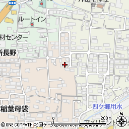 長野県長野市稲葉833周辺の地図