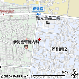 長野県長野市差出南2丁目9周辺の地図