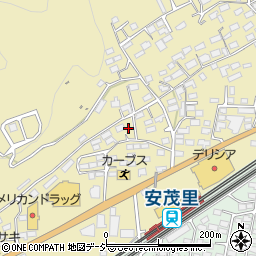 長野県長野市安茂里3671周辺の地図