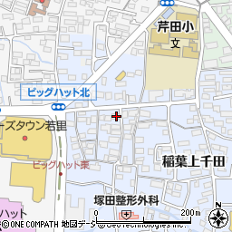 長野県長野市稲葉36周辺の地図