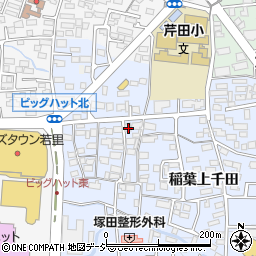長野県長野市稲葉35周辺の地図