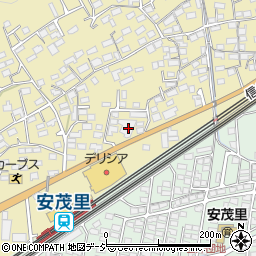 長野県長野市安茂里1529-1周辺の地図