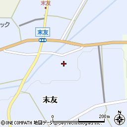 富山県小矢部市末友401周辺の地図