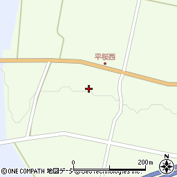 富山県小矢部市平桜6346周辺の地図