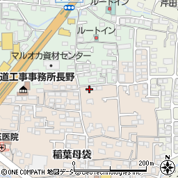 長野県長野市稲葉811-3周辺の地図