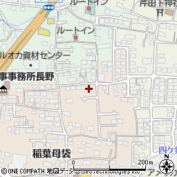 長野県長野市稲葉812-4周辺の地図