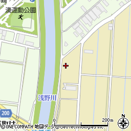 石川県金沢市東蚊爪町95周辺の地図