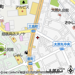 セブンイレブン砺波三島町店周辺の地図