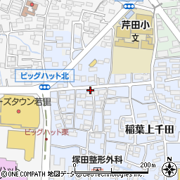 長野県長野市稲葉27周辺の地図