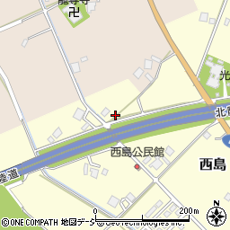 富山県小矢部市西島97周辺の地図