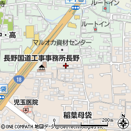 長野県長野市稲葉2127周辺の地図