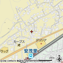長野県長野市安茂里3694周辺の地図