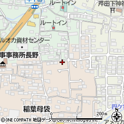 長野県長野市稲葉811周辺の地図