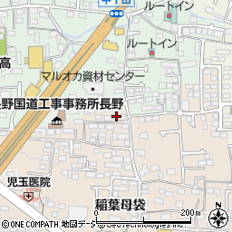 長野県長野市稲葉2128周辺の地図