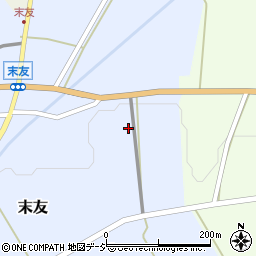 富山県小矢部市末友434周辺の地図