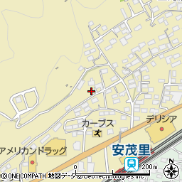 長野県長野市安茂里3659-1周辺の地図