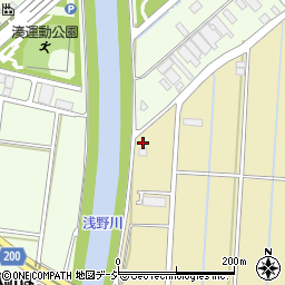 石川県金沢市東蚊爪町96周辺の地図