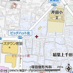 長野県長野市稲葉25周辺の地図