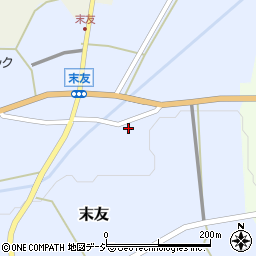 富山県小矢部市末友403周辺の地図